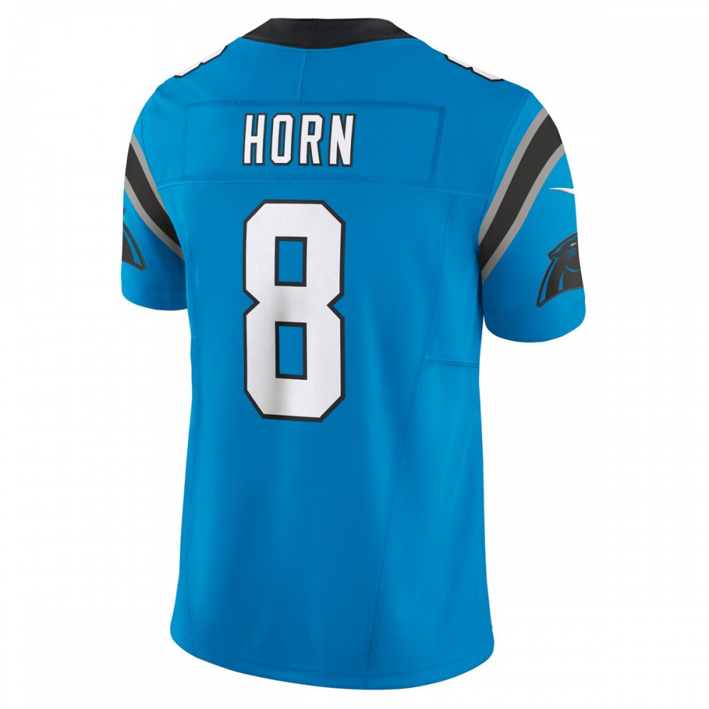 Jaycee Horn Carolina Panthers Nike Vapor F.U.S.E. Limited Jersey - Blue-GridironStore